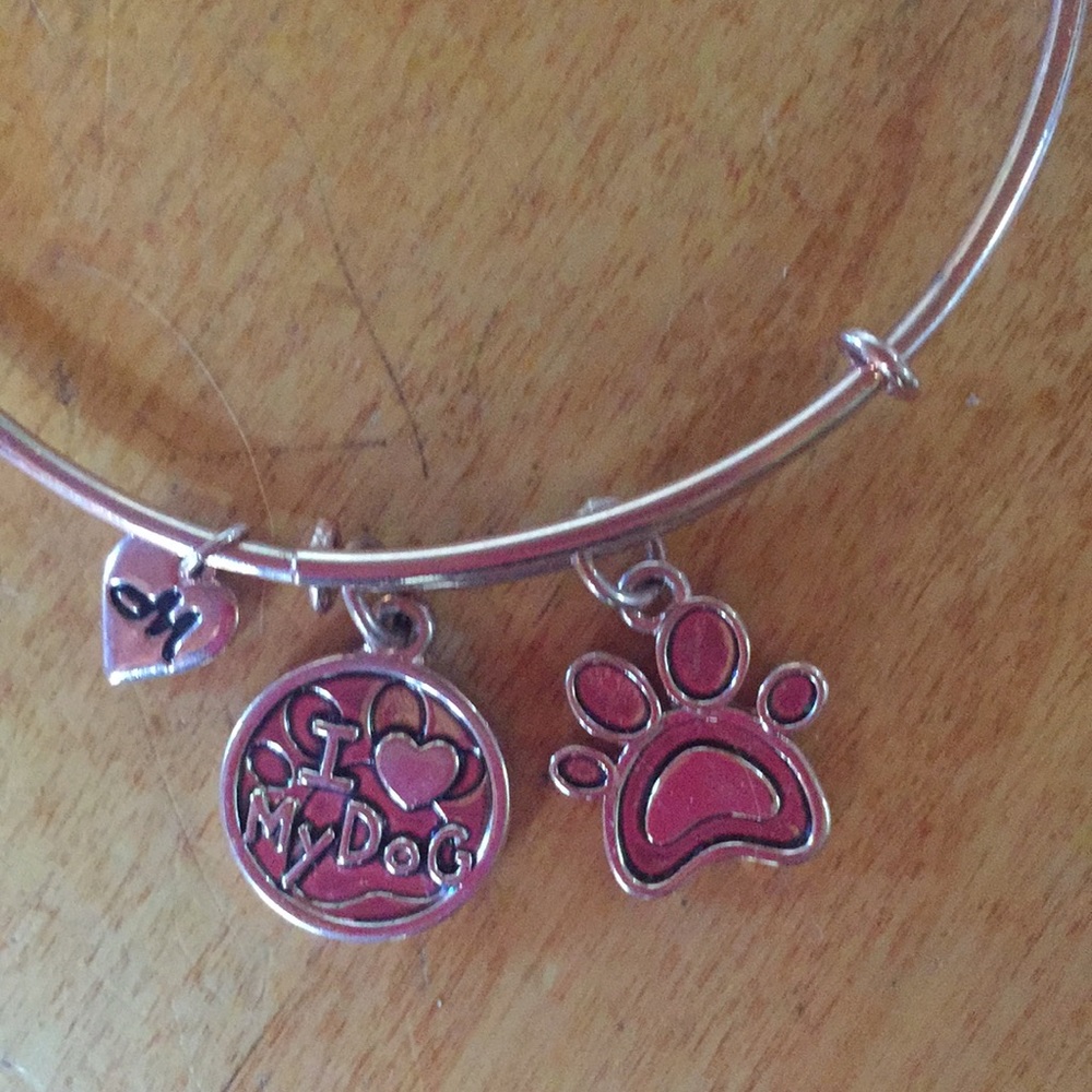 RoseGold bracelet “LoveMyDog”